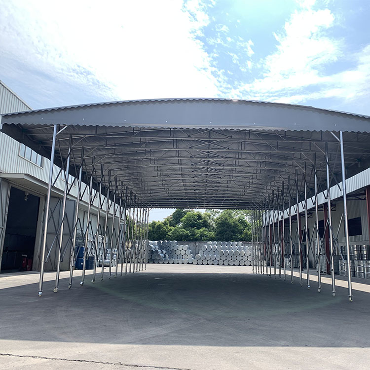 湛江电动/移动推拉棚