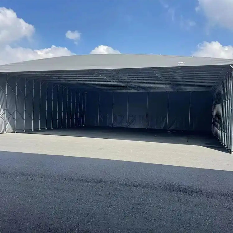 湛江电动/移动推拉棚