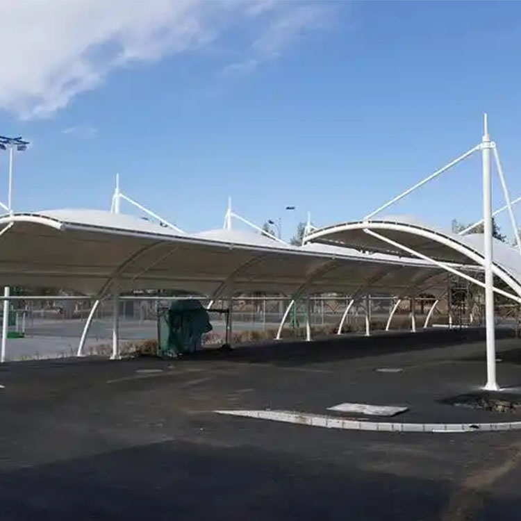 湛江膜结构电动车棚