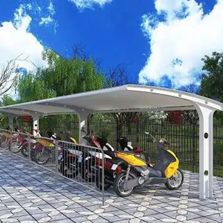 湛江膜结构电动车棚