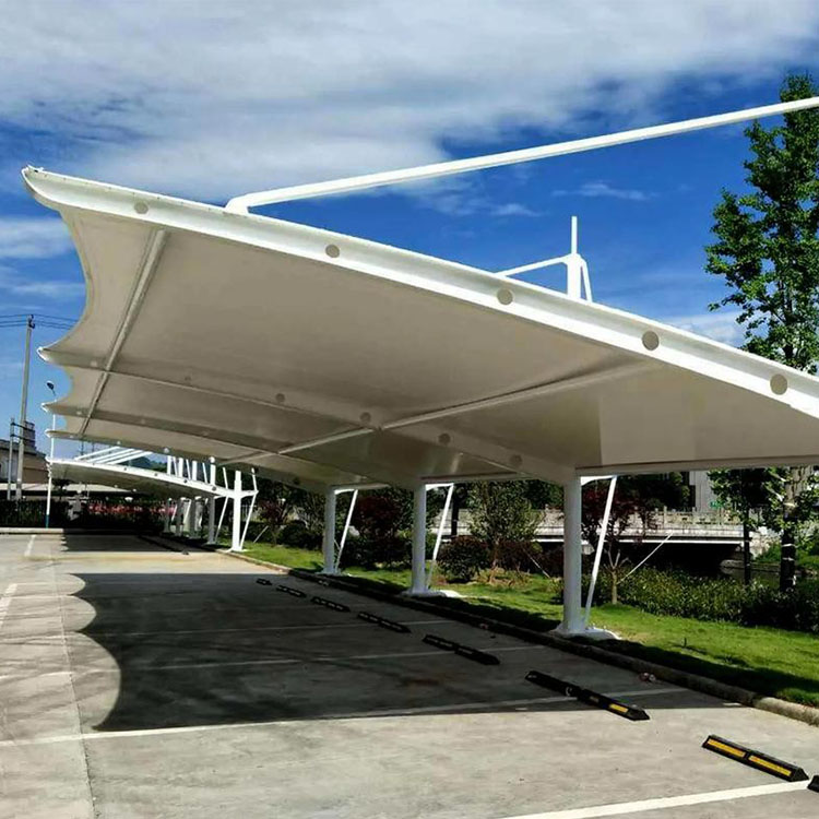 湛江膜结构汽车棚