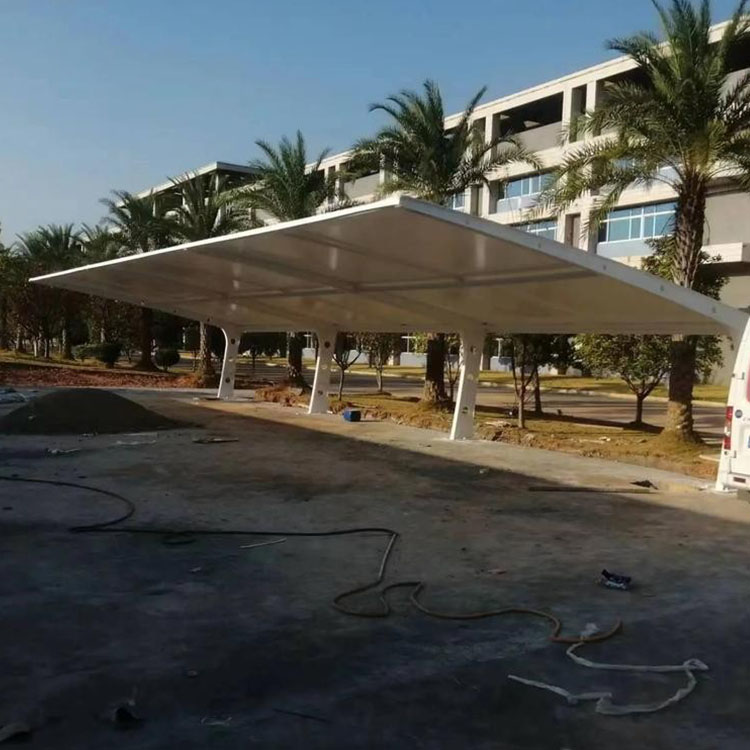 湛江膜结构汽车棚