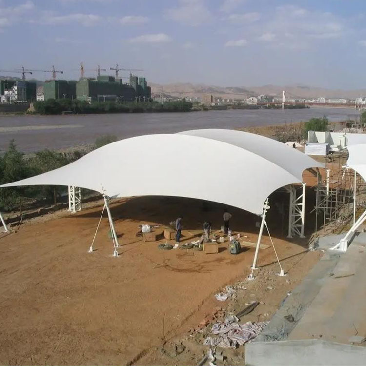 湛江膜结构汽车棚